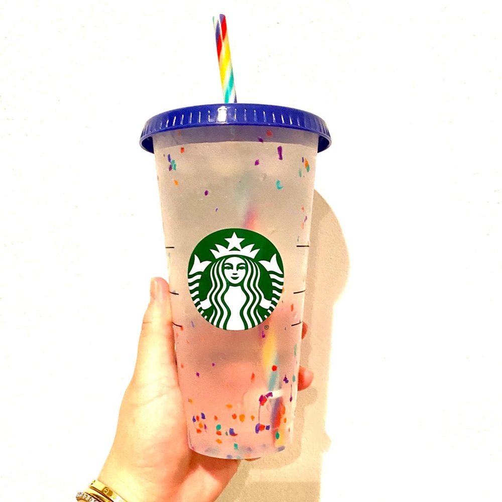 NEW Starbucks Confetti Cup